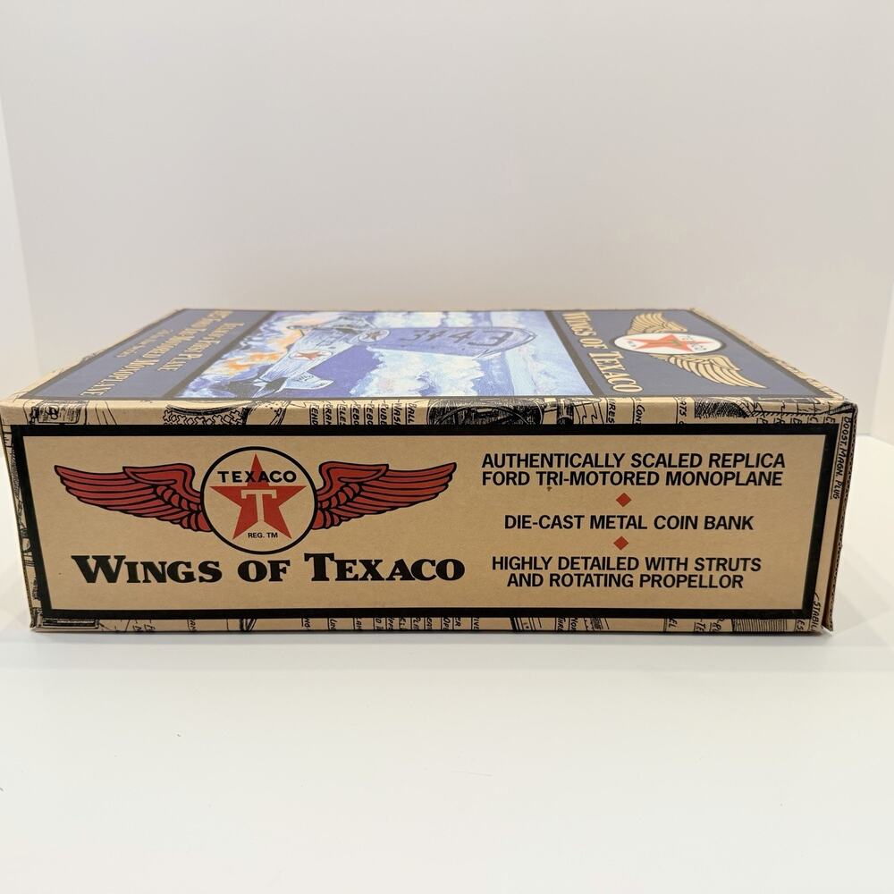Wings of Texaco Texaco's First Plane 1927 Ford Tri-Motored Monoplane 7th Series - Picture 11 of 12